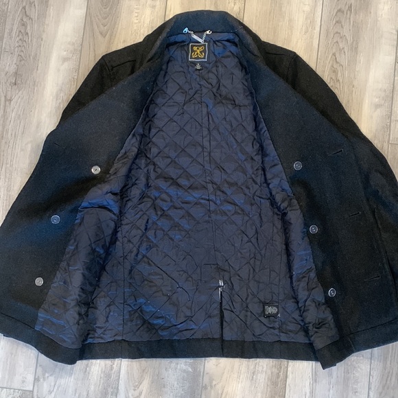 Dark grey Pea Coat - Picture 5 of 7